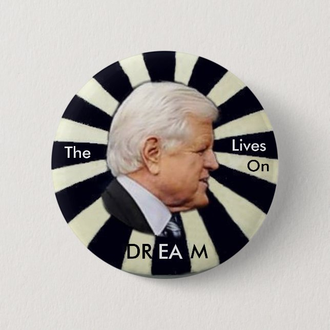 Ted Kennedy Pin Knapp (Framsida)