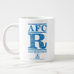 Ted Lasso AFC R Richmond Text Logotyp Jumbo Mugg