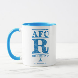 Ted Lasso AFC R Richmond Text Logotyp Mugg
