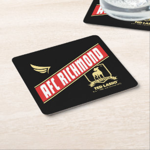 Ted Lasso   AFC Richmond Athletic Banner Underlägg Papper Kvadrat