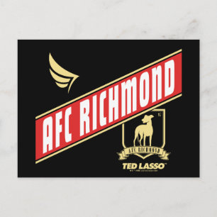 Ted Lasso AFC Richmond Athletic Banner Vykort