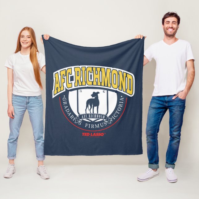 Ted Lasso | AFC Richmond Athletic Circle Badge Fleecefilt (På plats)