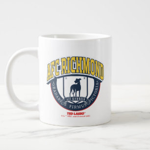 Ted Lasso AFC Richmond Athletic Circle Badge Jumbo Mugg