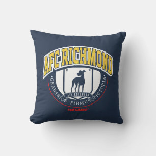 Ted Lasso AFC Richmond Athletic Circle Badge Kudde