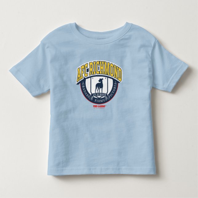 Ted Lasso | AFC Richmond Athletic Circle Badge T Shirt (Framsida)
