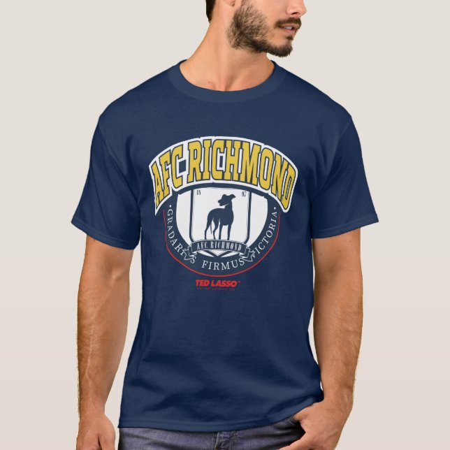 Ted Lasso | AFC Richmond Athletic Circle Badge T Shirt (Framsida)