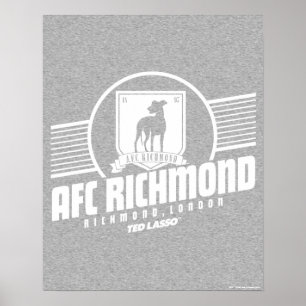 Ted Lasso   AFC Richmond Athletic Rand Graphic Poster