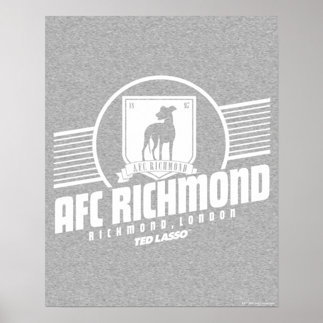 Ted Lasso | AFC Richmond Athletic Rand Graphic Poster (Framsidan)