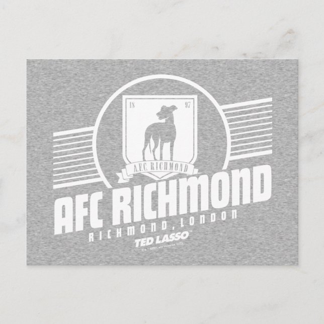 Ted Lasso | AFC Richmond Athletic Rand Graphic Vykort (Framsida)