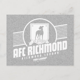 Ted Lasso AFC Richmond Athletic Rand Graphic Vykort