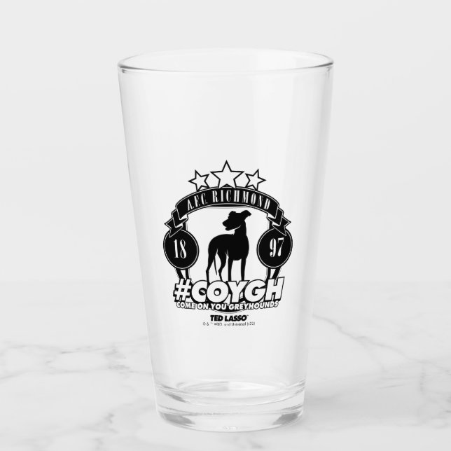 Ted Lasso | AFC Richmond #COYGH Glaskopp (Framsida)