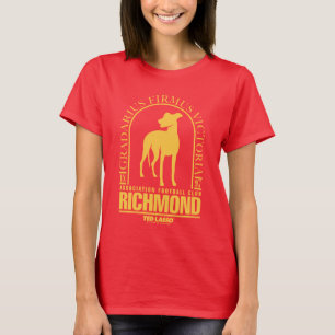 Ted Lasso   AFC Richmond Guld Arched Logotyp T Shirt