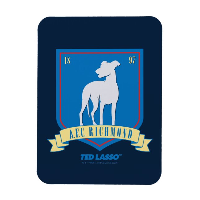 Ted Lasso | AFC Richmond Team Logotyp Magnet (Vertikal)