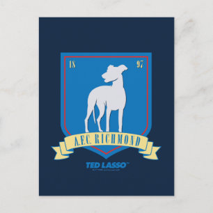 Ted Lasso AFC Richmond Team Logotyp Vykort