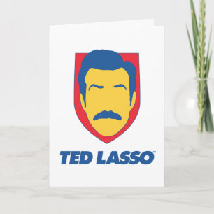 Ted Lasso Ansikte-ikon Kort