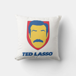 Ted Lasso Ansikte-ikon Kudde