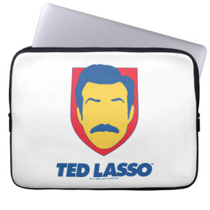 Ted Lasso   Ansikte-ikon Laptop Fodral
