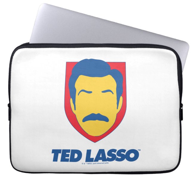 Ted Lasso | Ansikte-ikon Laptop Fodral (Framsidan)