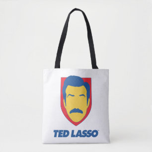 Ted Lasso   Ansikte-ikon Tygkasse
