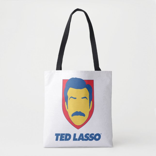 Ted Lasso | Ansikte-ikon Tygkasse (Framsida)