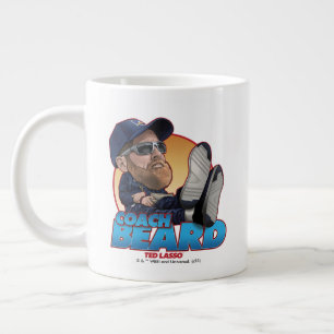 Ted Lasso Coach Beard Bobblehead Jumbo Mugg