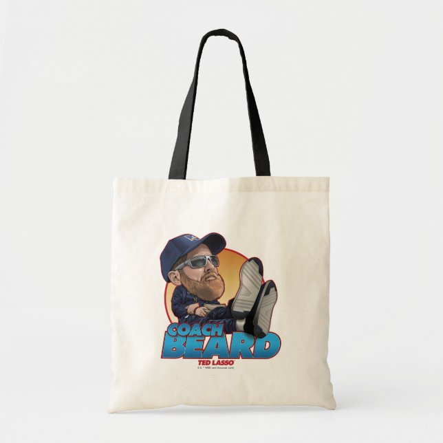 Ted Lasso | Coach Beard Bobblehead Tygkasse (Framsidan)
