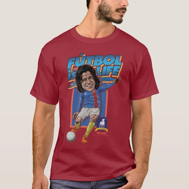 Ted Lasso | Dani Rojas Bobblehad T Shirt (Framsida)