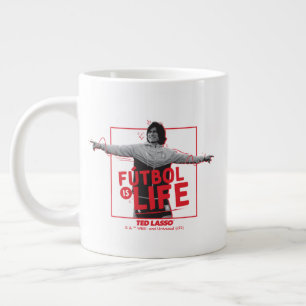 Ted Lasso Dani Rojas Fútbol is Life Jumbo Mugg