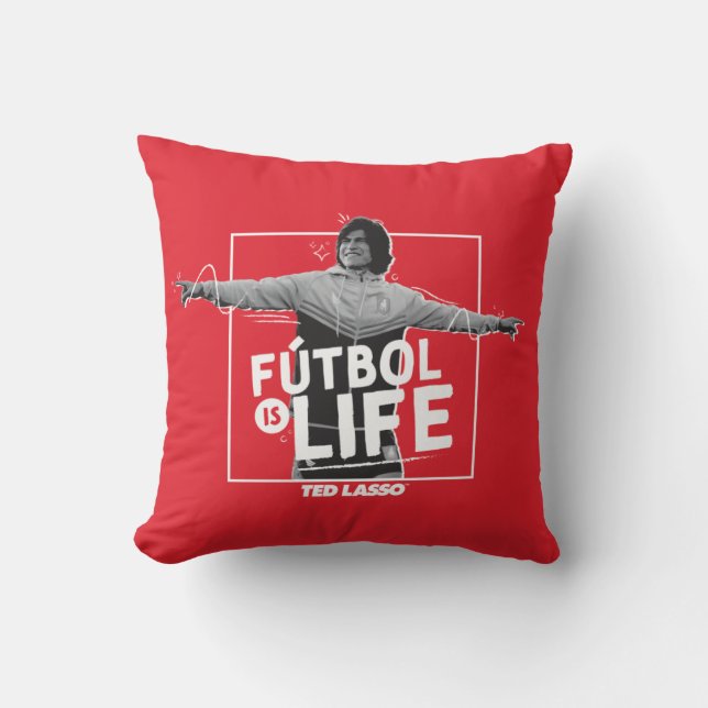 Ted Lasso | Dani Rojas Fútbol is Life Kudde (Framsida)