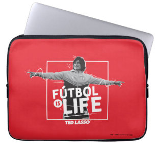 Ted Lasso Dani Rojas Fútbol is Life Laptop Fodral