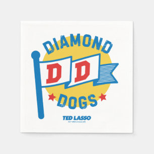 Ted Lasso Diamond Hundar Pappersservett