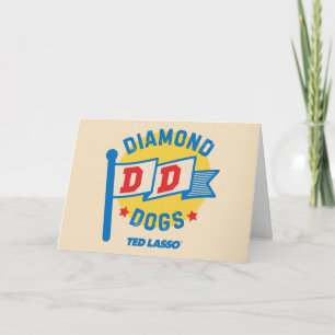 Ted Lasso Diamond Hundar Pennant Graphic Kort