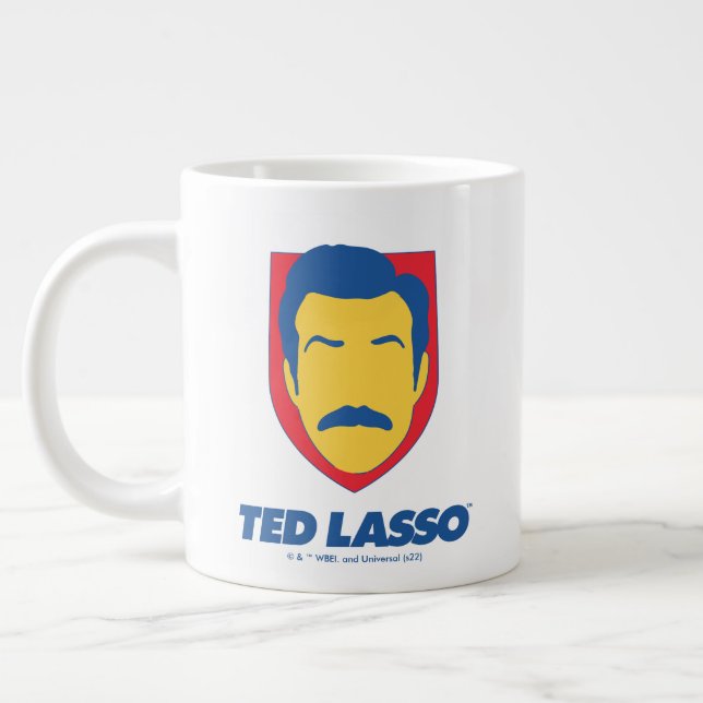 Ted Lasso | Face Icon Jumbo Mugg (Vänster)