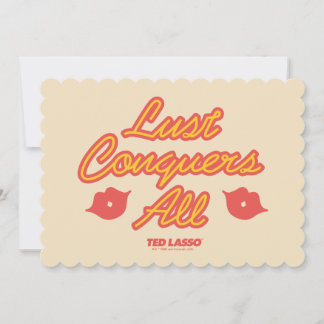 Ted Lasso | Förlorade erövrar alla Anteckningskort