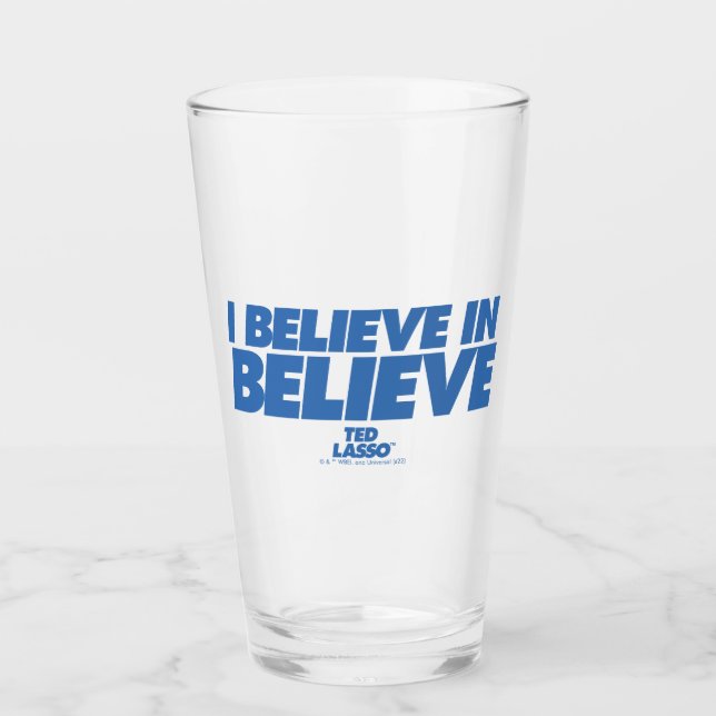 Ted Lasso | I Believe in Believe Glaskopp (Framsida)