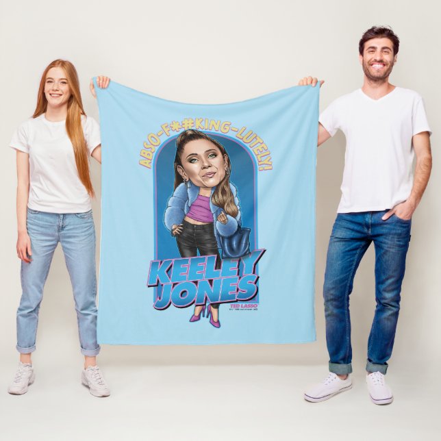 Ted Lasso | Keeley Jones Bobblehead Fleecefilt (På plats)