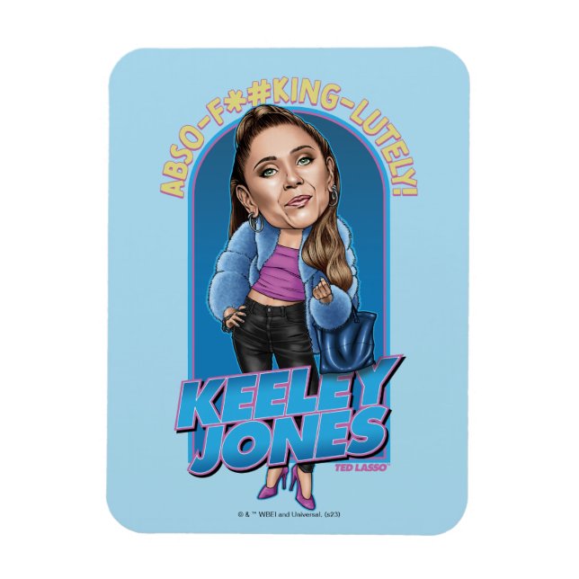Ted Lasso | Keeley Jones Bobblehead Magnet (Vertikal)