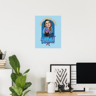Ted Lasso | Keeley Jones Bobblehead Poster