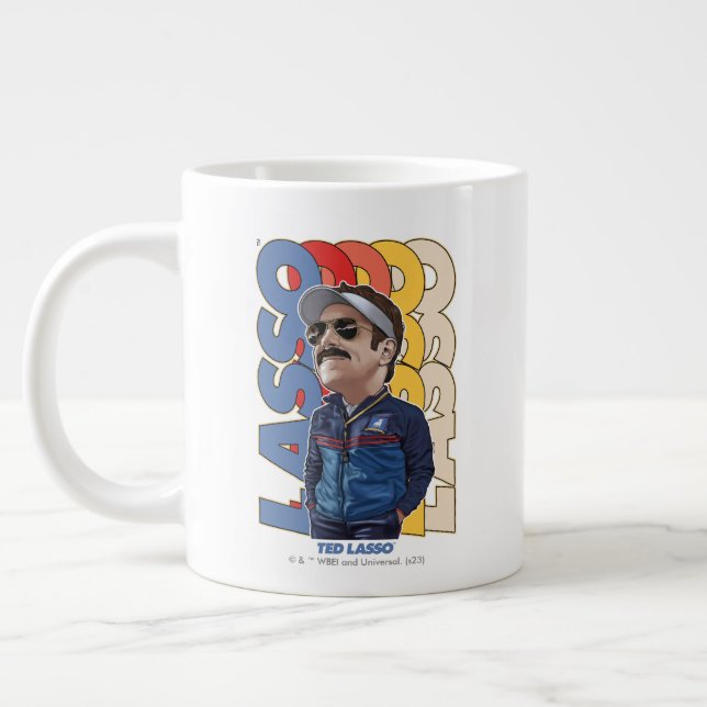 Ted Lasso | Lasso Bobblehead Jumbo Mugg (Vänster)