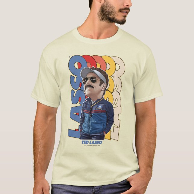 Ted Lasso | Lasso Bobblehead T Shirt (Framsida)
