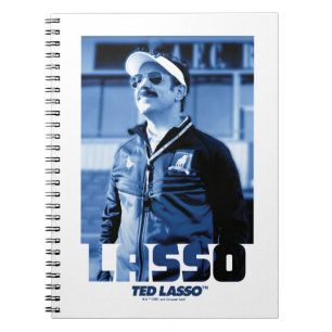Ted Lasso Lasso Photo Porträtt Graphic Anteckningsbok