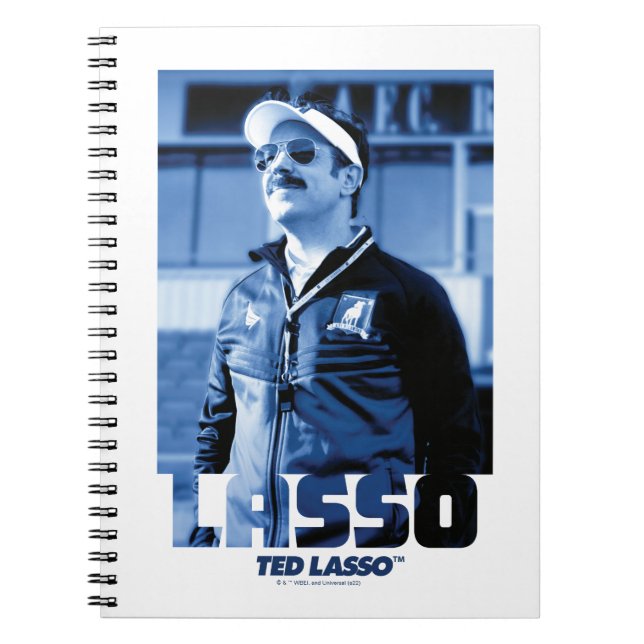 Ted Lasso | Lasso Photo Porträtt Graphic Anteckningsbok (Framsidan)