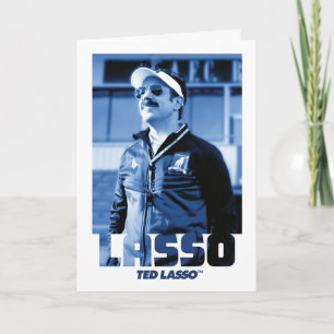 Ted Lasso   Lasso Photo Porträtt Graphic Kort