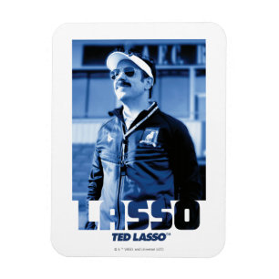 Ted Lasso Lasso Photo Porträtt Graphic Magnet