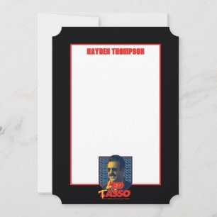 Ted Lasso Led Tasso Badge Anteckningskort