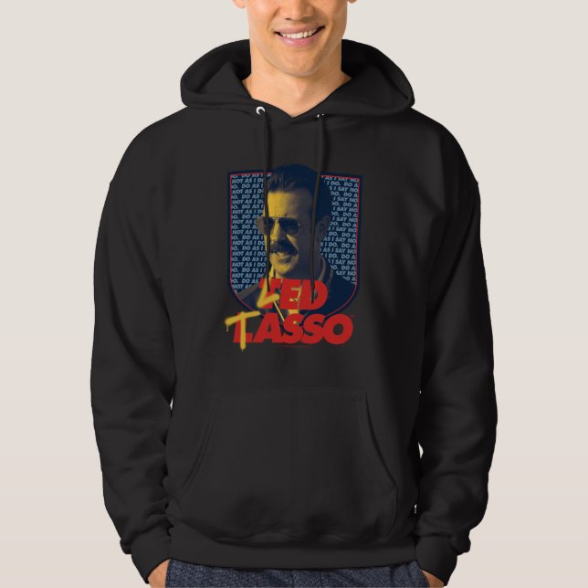 Ted Lasso | Led Tasso Badge Hoodie (Framsida)
