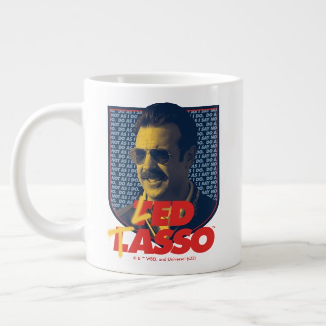 Ted Lasso | Led Tasso Badge Jumbo Mugg (Vänster)