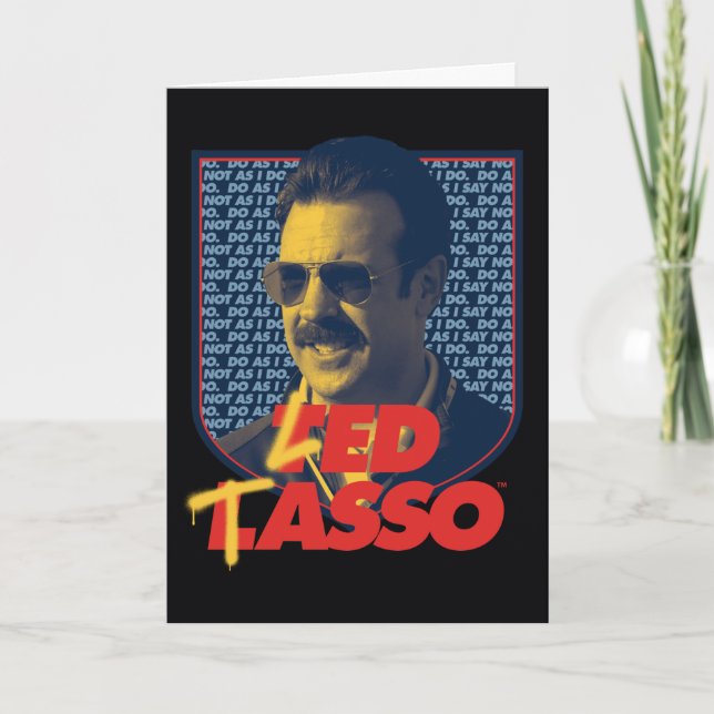 Ted Lasso | Led Tasso Badge Kort (Framsida)