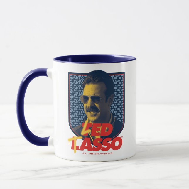 Ted Lasso | Led Tasso Badge Mugg (Vänster)