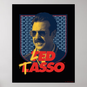 Ted Lasso Led Tasso Badge Poster
